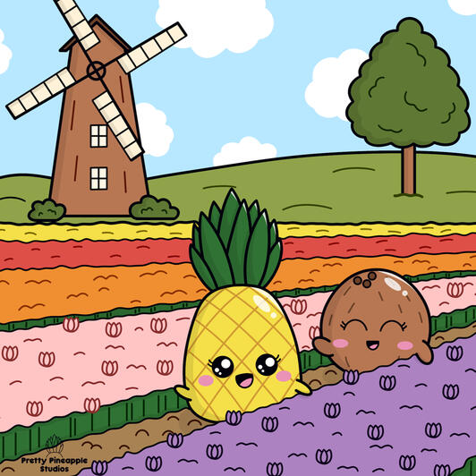 At the Tulip Festival